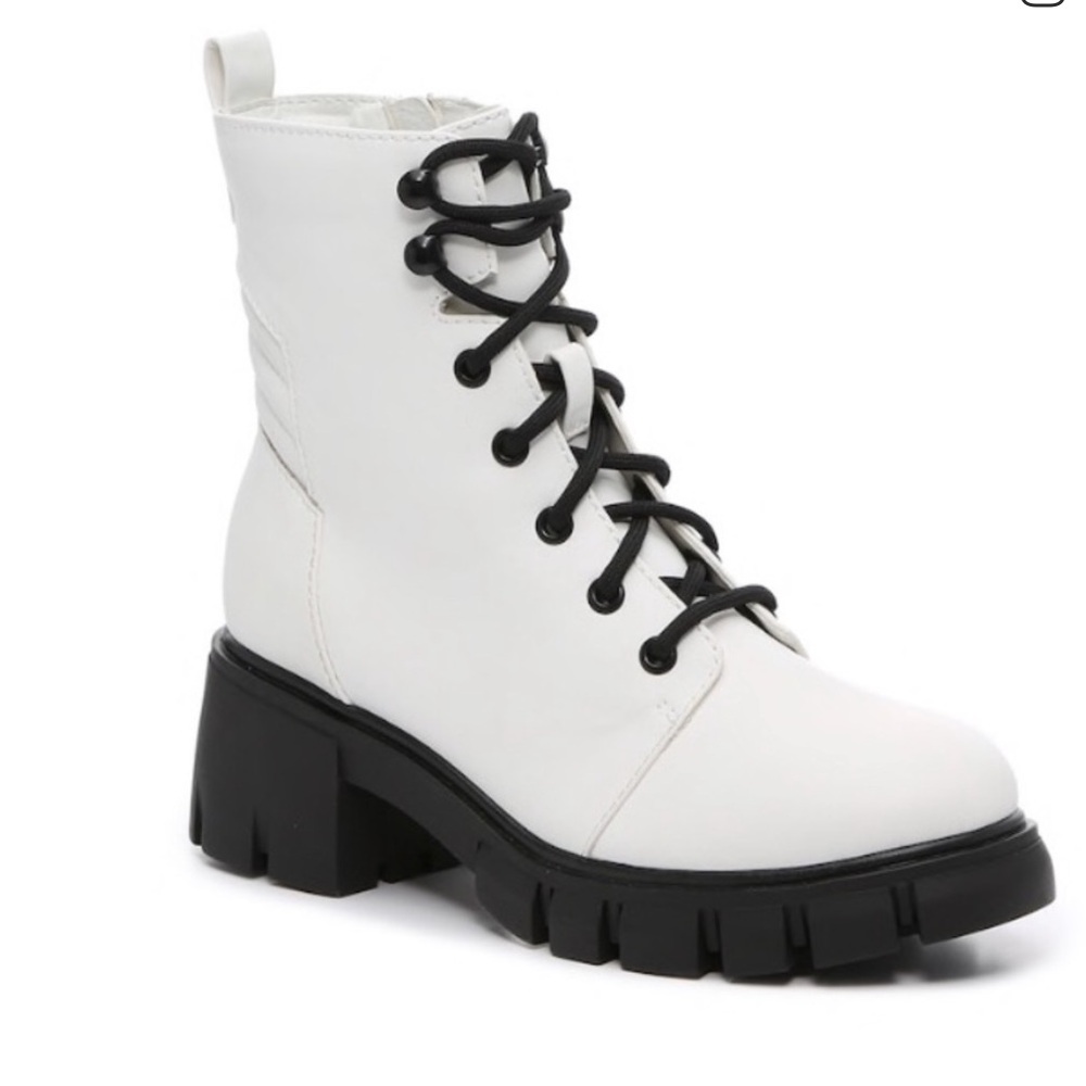 MIA White Combat Boots